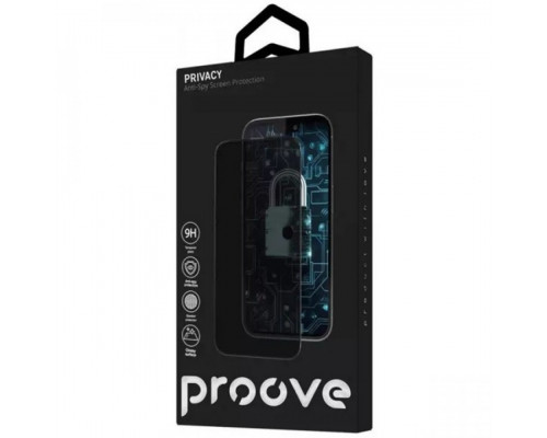 Захисне скло Proove Privacy для iPhone 15 Pro (PGPPRI15P001)