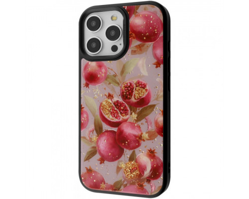 Чехол Proove Muse Fleur Case with Magnetic Ring для iPhone 15 Pro Max Granat (PCMFIP15PMB3)