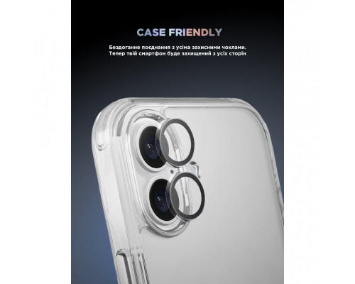 Захисне скло для камери ArmorStandart Supreme BI для iPhone 17 Clear (ARM86447)