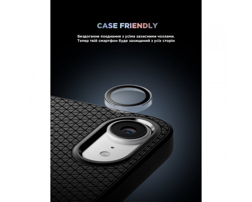 Захисне скло для камери ArmorStandart Supreme BI для iPhone 17e/16e Clear (ARM84427)