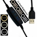 Кільцева лампа Fill Light LED 33cm Black (M-33)