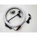 Кільцева лампа LED 26cm Black (QX-260)