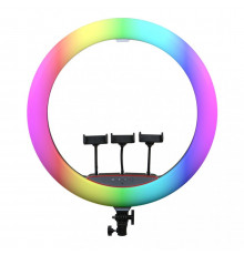 Кільцева лампа RGB MJ56 Black 56см