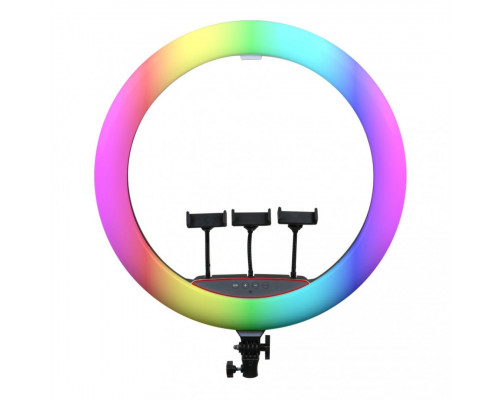 Кільцева лампа RGB MJ56 Black 56см