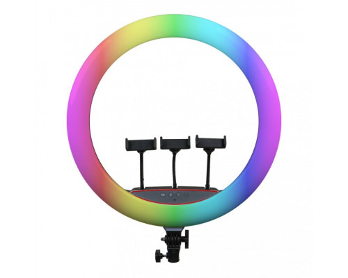 Кільцева лампа RGB MJ45 Black 45см
