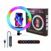 Кільцева RGB-лампа 30 см MJ30 Black