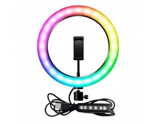 Кільцева RGB-лампа 30 см MJ30 Black