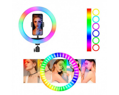 Кільцева RGB-лампа 30 см MJ30 Black
