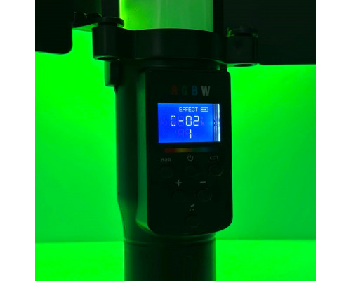 Портативна двостороння LED-лампа BD-B6 RGB Light Stick 50cm Ra95+