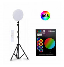 Кругла LED-лампа відеосвітла RGB CS-2600