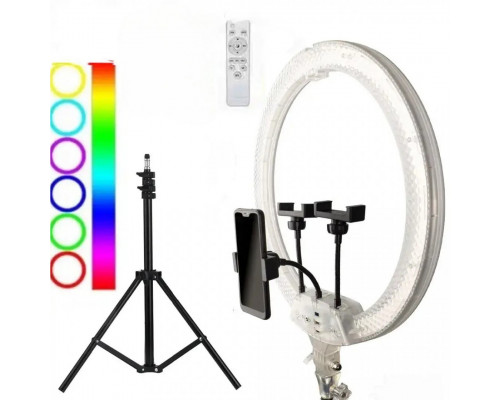 Кільцева лампа RGB LED 3D-45 J45cm