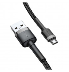 Кабель Baseus Cafule Micro USB 2.4A 1m (CAMKLF-BG1)
