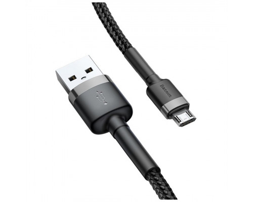 Кабель Baseus Cafule Micro USB 2.4A 1m (CAMKLF-BG1)