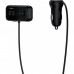 Автомобильное зарядное устройство Baseus FM Launcher S-16 10W 2USB+AUX Black (CCMT000201)