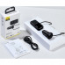 Автомобильное зарядное устройство Baseus FM Launcher S-16 10W 2USB+AUX Black (CCMT000201)