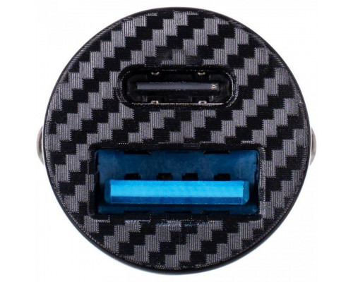 Автомобильное зарядное устройство Gelius Inch Twix USB+Type-C 35W Black (GP-CC010)