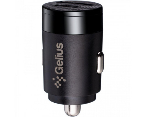 Автомобильное зарядное устройство Gelius Inch Twix USB+Type-C 35W Black (GP-CC010)