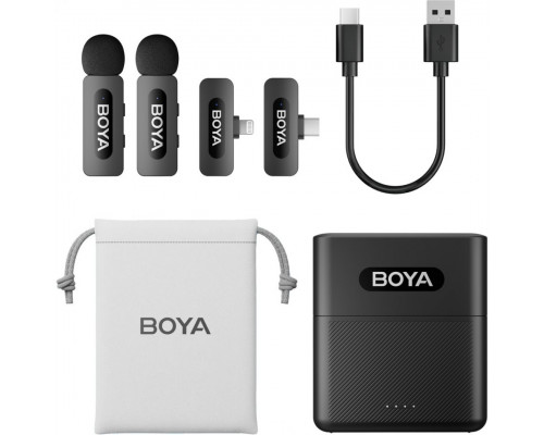 Мікрофон Boya BY v3 Lightning + Type-C