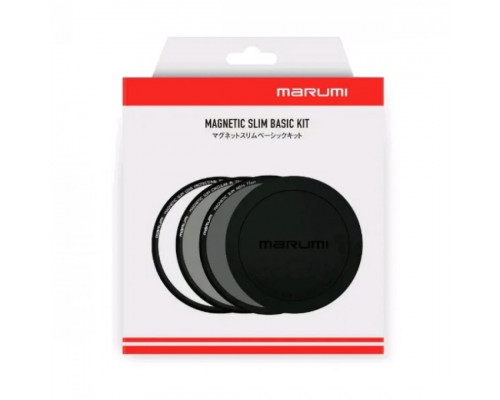 Набір магнітних світлофільтрів Marumi Magnetic Slim Basic Kit 67 мм
