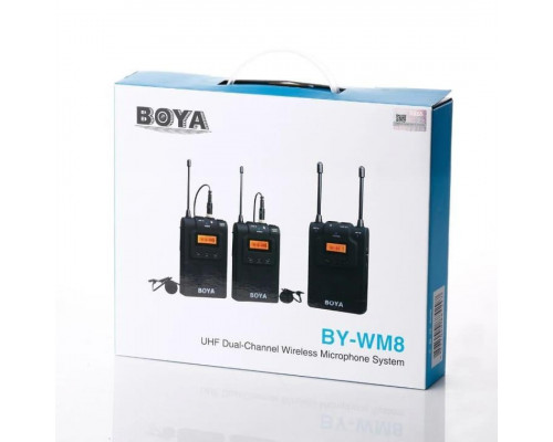 Мікрофон Boya BY-WM8 Pro-K2