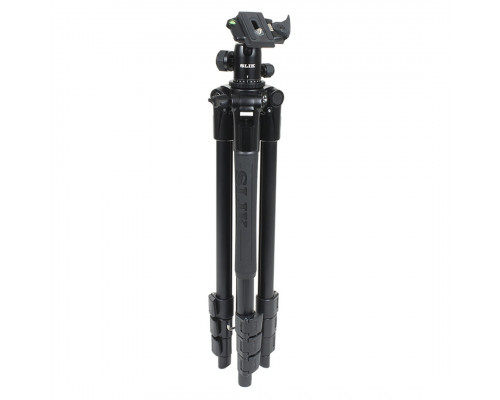 Штатив професійний Slik Pro AL-324 BH4+Горизонтальна штанга Slik Sliding Arm II