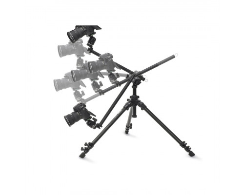 Штатив професійний Slik Pro AL-324 BH4+Горизонтальна штанга Slik Sliding Arm II