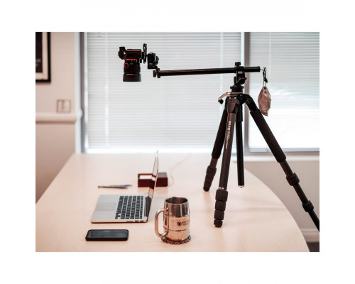 Штатив професійний Slik Pro AL-324 BH4+Горизонтальна штанга Slik Sliding Arm II