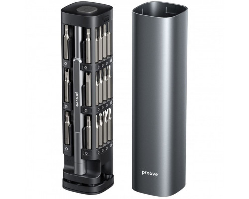 Багатофункціональний набір викруток Proove Fixer 46in1 Gray (MTSF46000003)