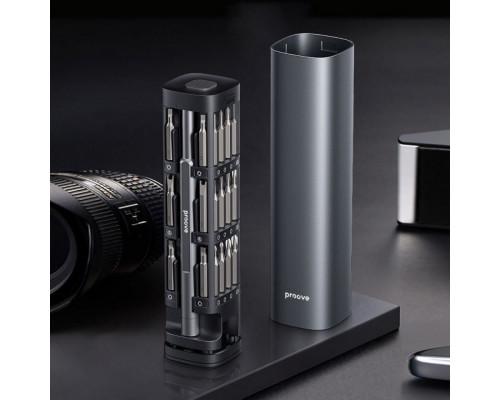 Багатофункціональний набір викруток Proove Fixer 46in1 Gray (MTSF46000003)