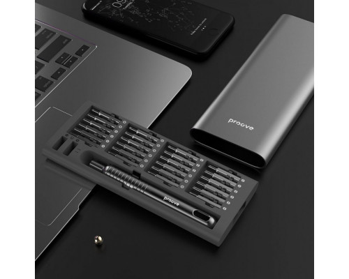 Багатофункціональний набір викруток Proove Fixer 51in1 Gray (MTSF51000003)