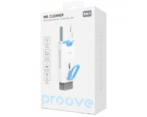 Багатофункціональний набір для чищення Proove Mr. Cleaner 8in1 White (MCS00000802)