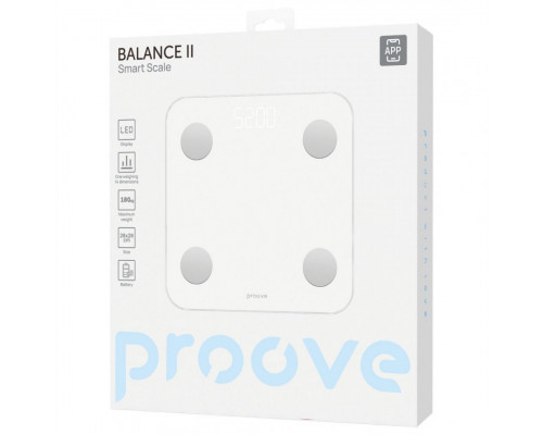 Смарт-ваги Proove Balance II White (SSBC20000002)