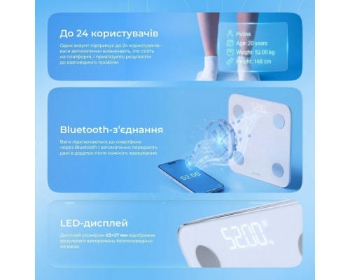 Смарт-ваги Proove Balance II White (SSBC20000002)