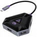Type-C хаб Proove Gaming Spectre (2*USB3.0 + Type-C + PD100W + HDMI) Dark Gray (HBPG10221205)