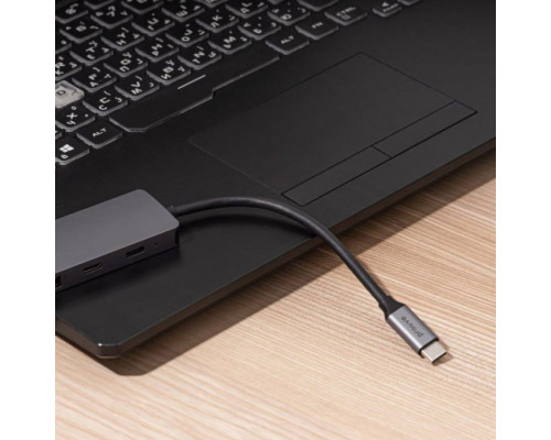 Type-C хаб Proove Iron Link 5 in 1 (3*USB3.0 + Type C + HDMI) Silver (HBIL00010604)