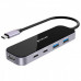 Type-C хаб Proove Shadow (2*USB3.0 + Type-C + PD100W + HDMI) Dark Gray (HBSW10221205)