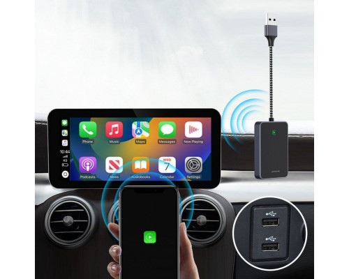 Бездротовий адаптер CarPlay Proove СP-01 Wireless Car Adapter Black (SMCP00100001)