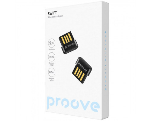 Бездротовий адаптер Proove Swift Bluetooth 5.4 Black (HBCP54001001)