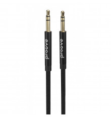 Кабель AUX Proove Weft (1m) Black (ACWF00005801)