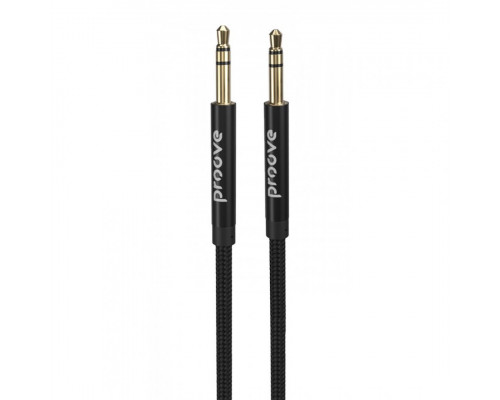 Кабель AUX Proove Weft (1m) Black (ACWF00005801)