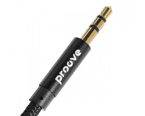 Кабель AUX Proove Weft (1m) Black (ACWF00005801)