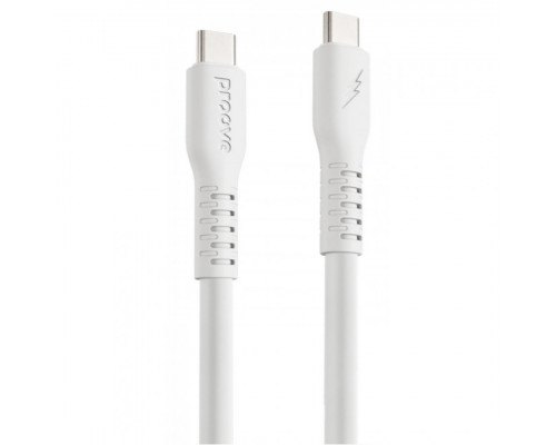 Кабель Proove Eternal Type-C to Type-C 60W (2m) White (CCET60002222)