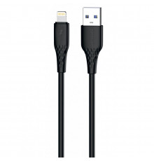 Кабель Proove GridLine USB to Lightning 2.4A (1m) Black (CCGL12001101)