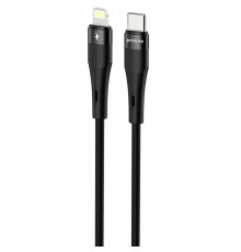 Кабель Proove Light Silicone Plus Type-C to Lightning 27W (1m) Black (CCLS27002101)