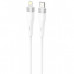Кабель Proove Light Silicone Plus Type-C to Lightning 27W (1m) White (CCLS27002102)
