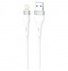 Кабель Proove Light Silicone Plus USB to Lightning 2.4A (1m) White (CCLS12001102)