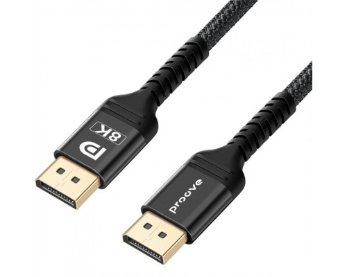 Кабель Proove Playback DP to DP 2m Black (DCPD22003601)