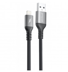 Кабель Proove ReGen Silicone USB to Lightning 2.4A (1m) Black (CCRS12001101)
