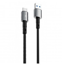 Кабель Proove Silicraft USB to Type-C 3A (1m) Black (CCSC15001201)