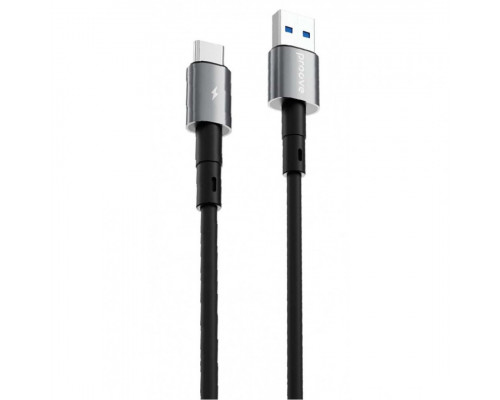 Кабель Proove Silicraft USB to Type-C 3A (1m) Black (CCSC15001201)